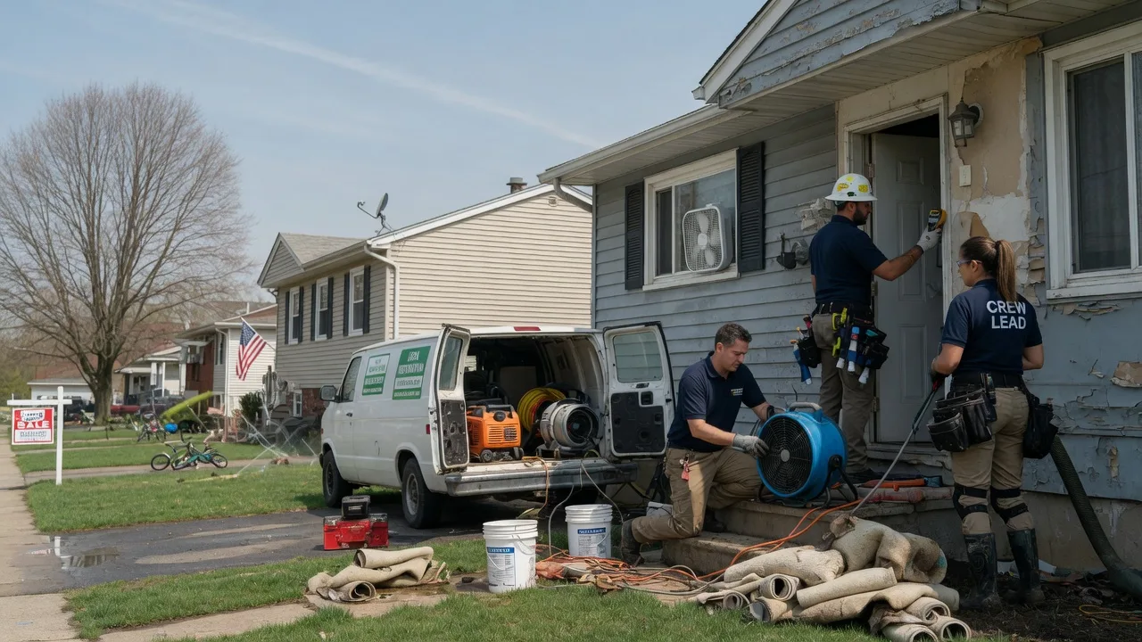 Flood Cleanup in Okemah, OK near me
